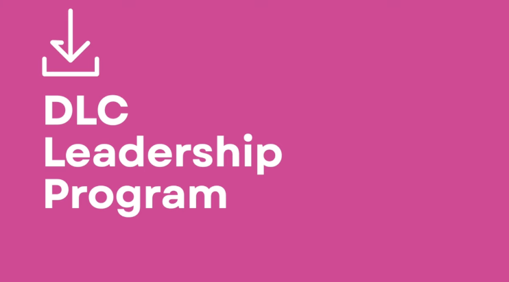 DLC Leadership program launch announcement graphic